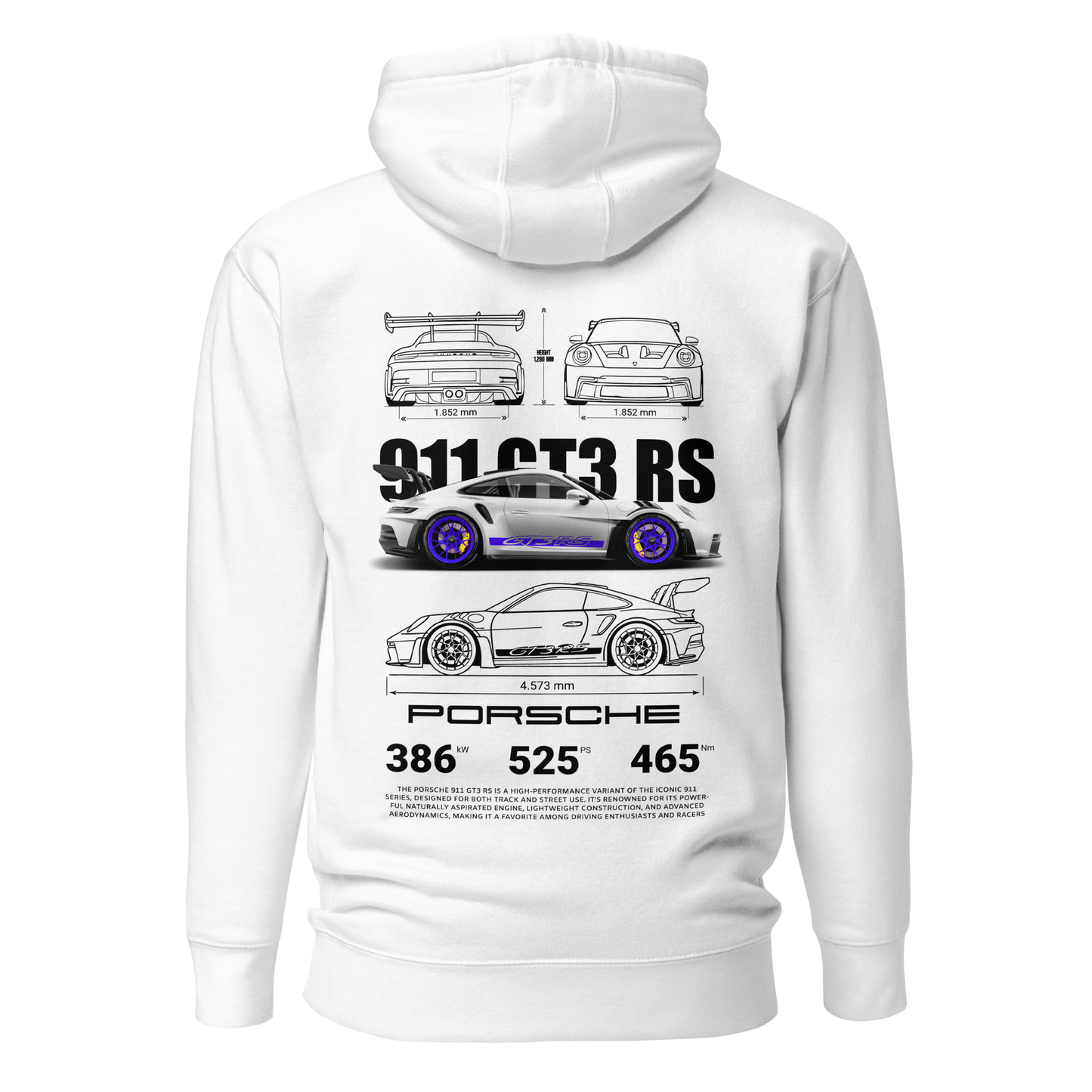Gunntz 911 GT3 RS hoodie
