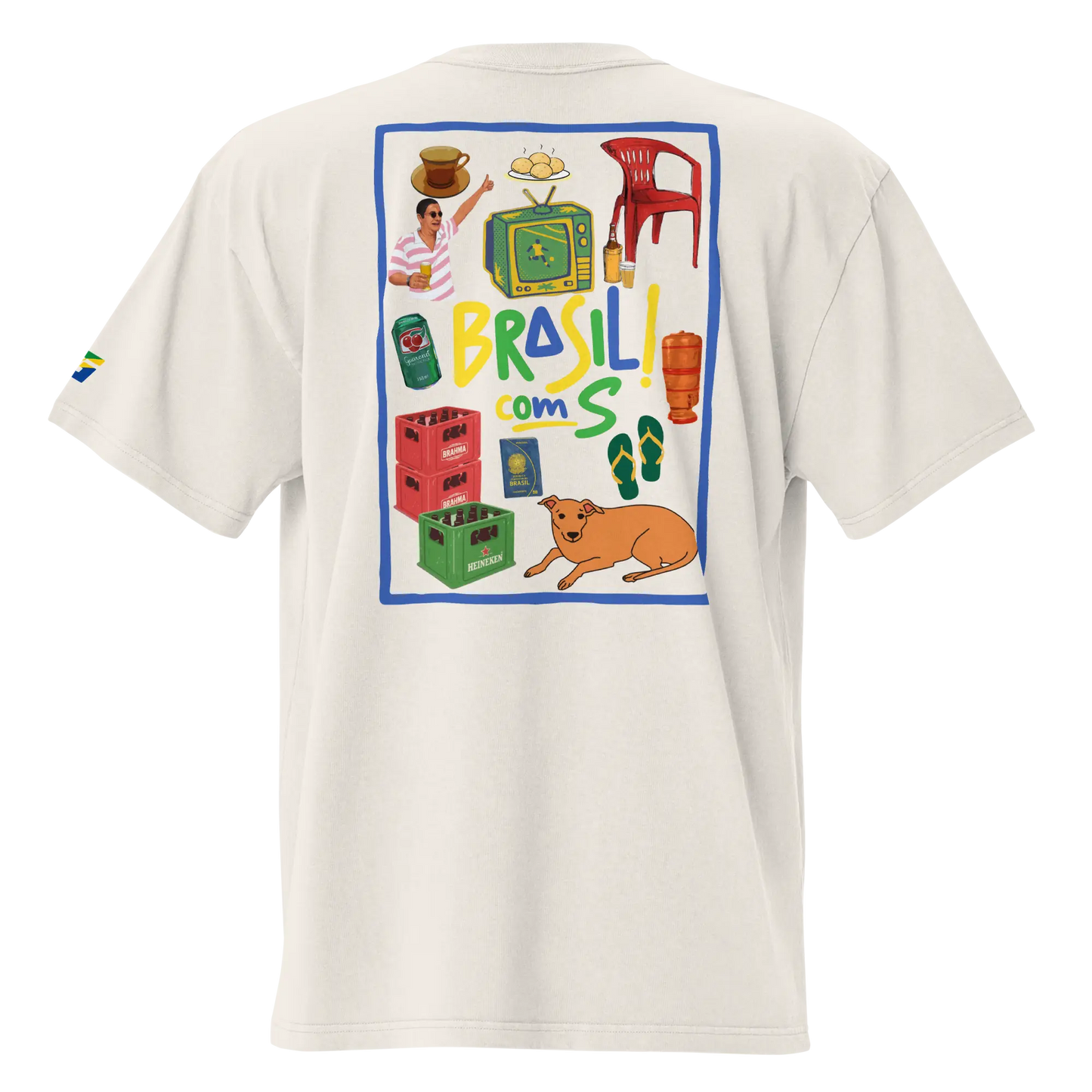 Oversized Brasil with S