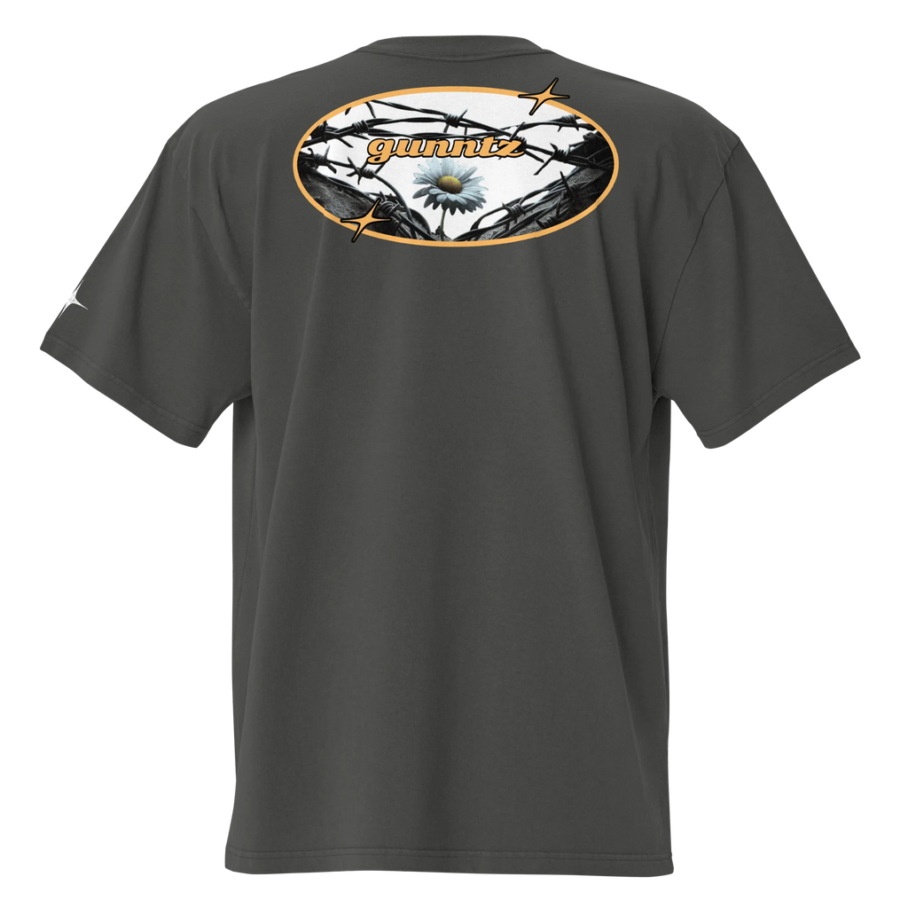 Gunntz Bloom Through Chaos Oversized Tee