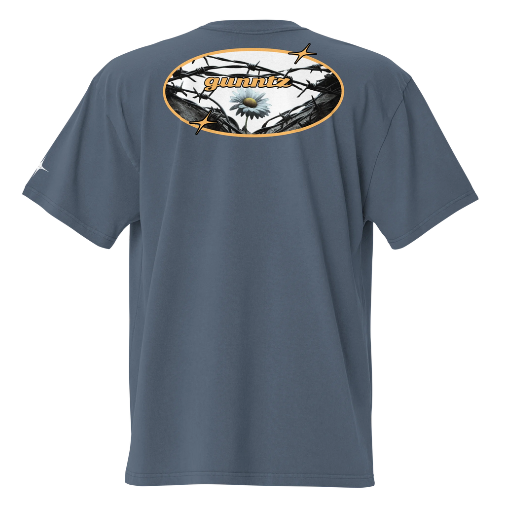 Gunntz Bloom Through Chaos Oversized Tee