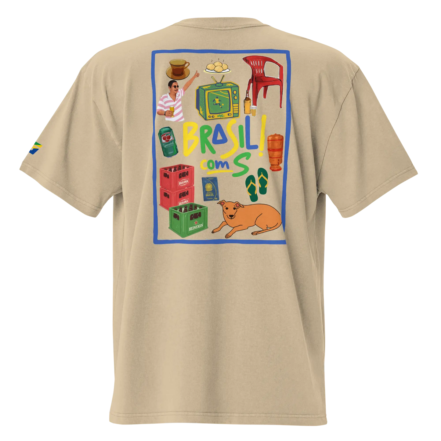 Oversized Brasil with S