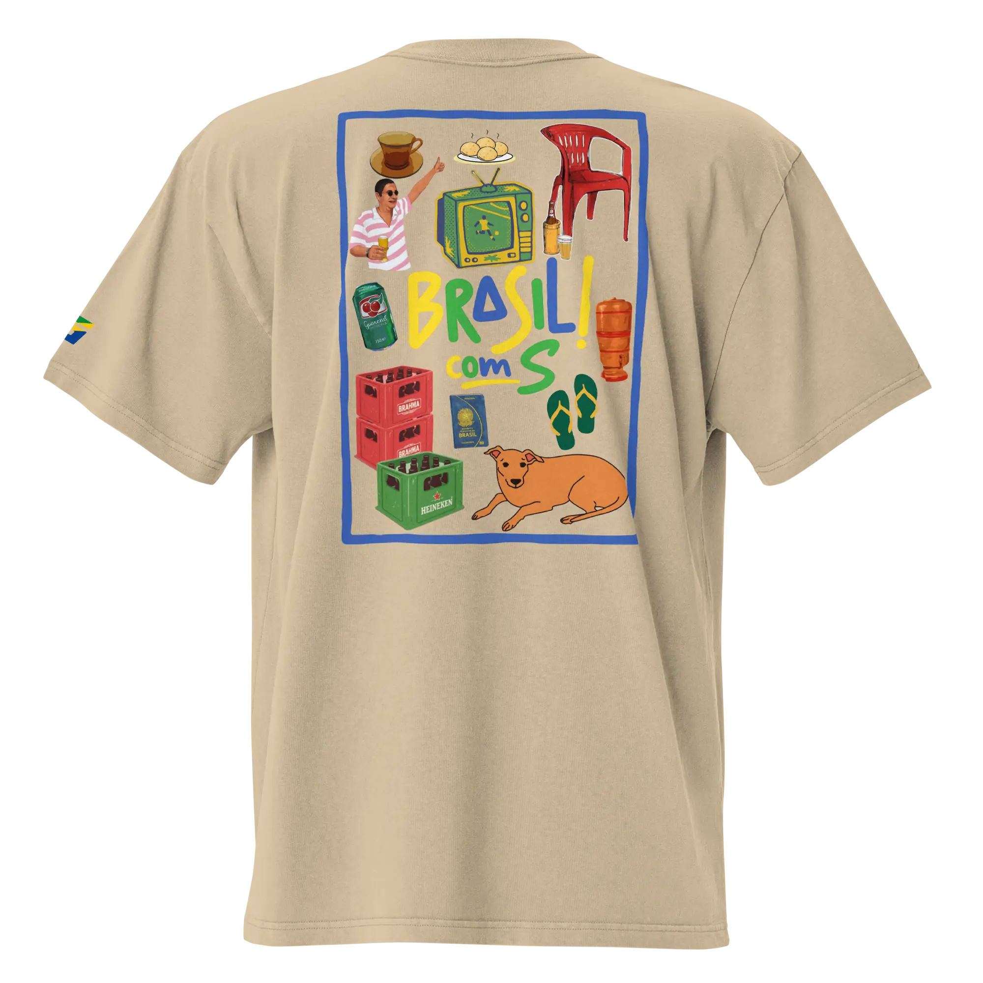 Oversized Brasil with S